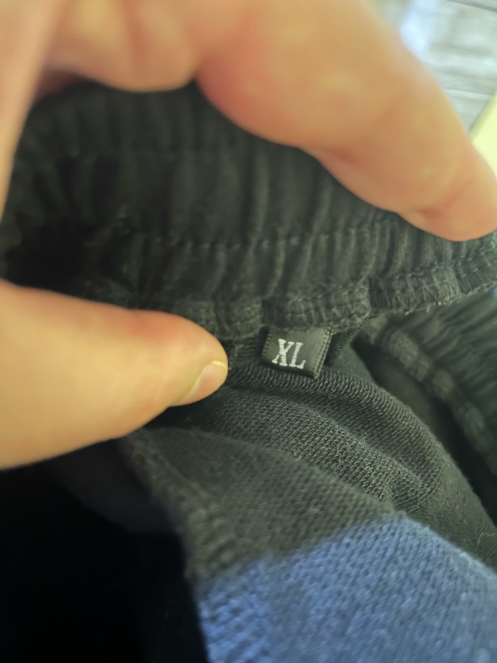 🤎3/$10 Women's Black Drawstring Athletic Shorts with Contrast Trim Size XL - Picture 6 of 7